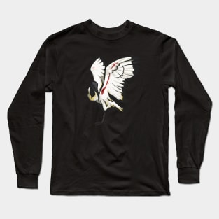 African Sacred Ibis Long Sleeve T-Shirt